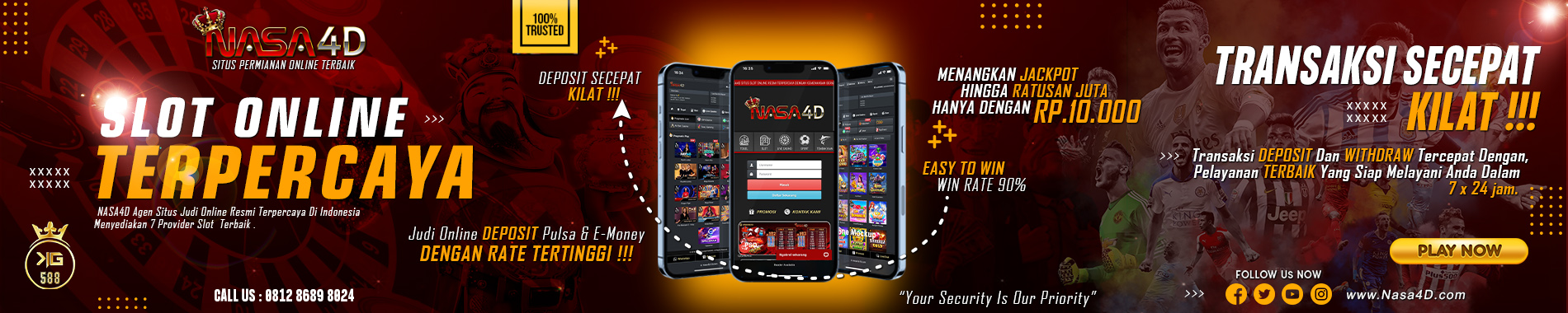 NASA4D SITUS SLOT ONLINE RESMI TERPERCAYA